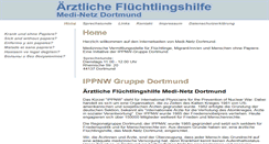 Desktop Screenshot of medinetz-dortmund.de